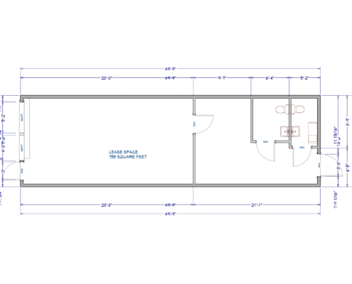 Lease space - full size